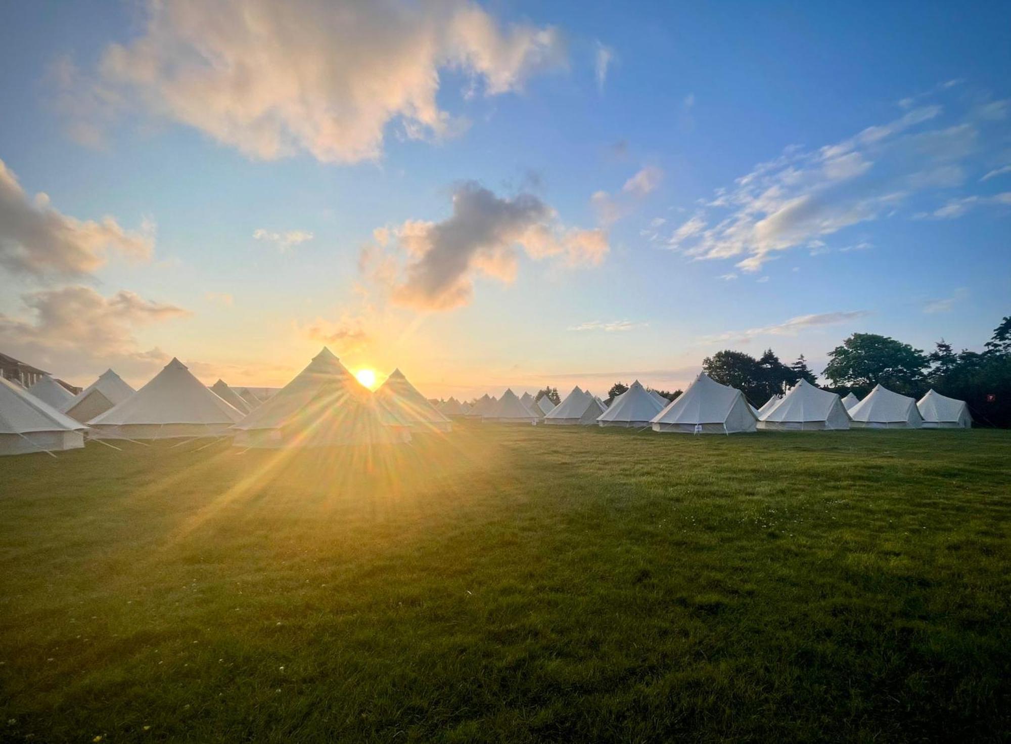 Nine Yards Bell Tents At The Tt - Castletown Eksteriør billede